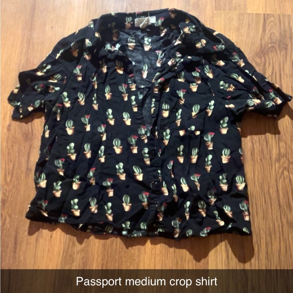 Cactus crop top